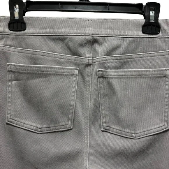 Spanx Womens Jean-ish Ankle Leggings Size Medium Earthy Taupe - Picture 5 of 8